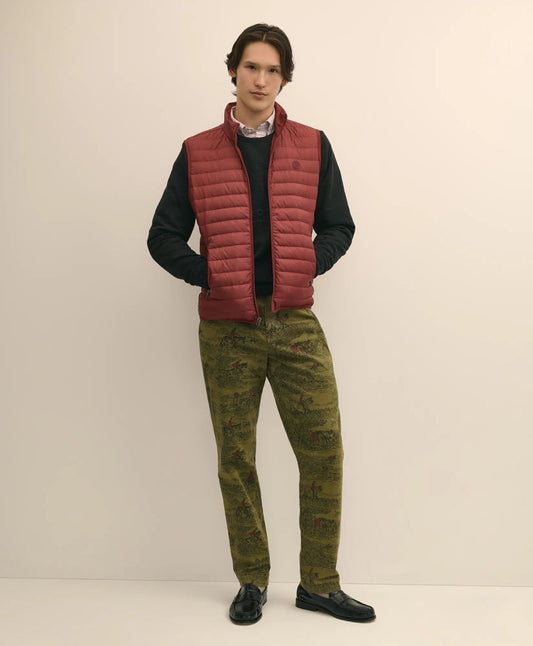 Water-Resistant Down Puffer Vest | Brooks Brothers online shop
