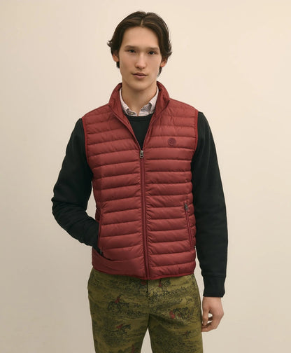 Water-Resistant Down Puffer Vest | Brooks Brothers online shop