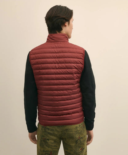 Water-Resistant Down Puffer Vest | Brooks Brothers online shop