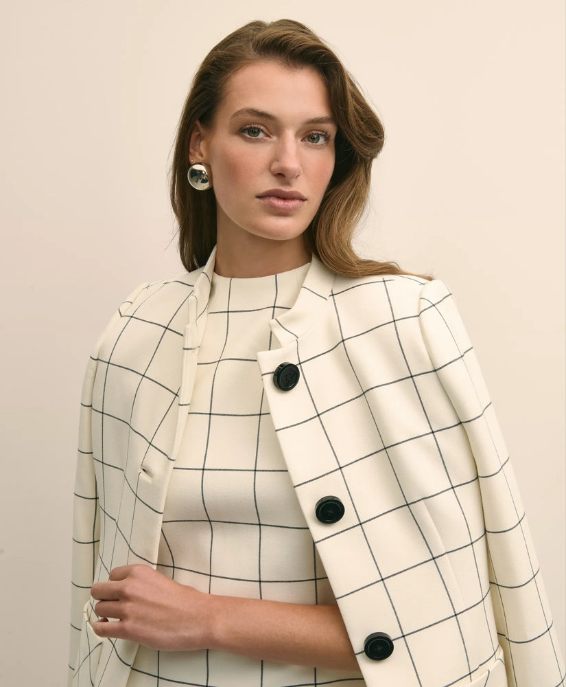 Windowpane Jacket & Dress Set | Brooks Brothers discount