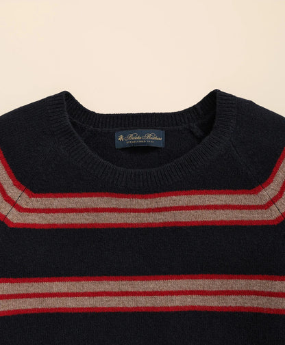 Wool Archive Stripe Sweater | Brooks Brothers online shop