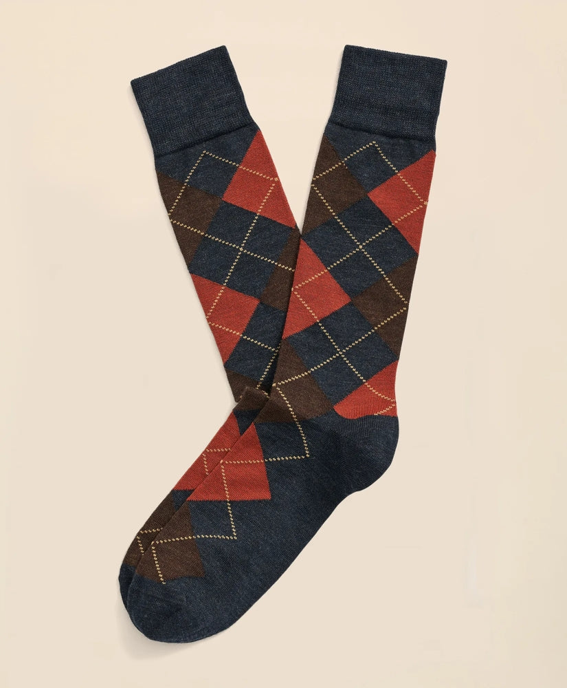 Wool Blend Argyle Socks | Brooks Brothers cheap - US 8778