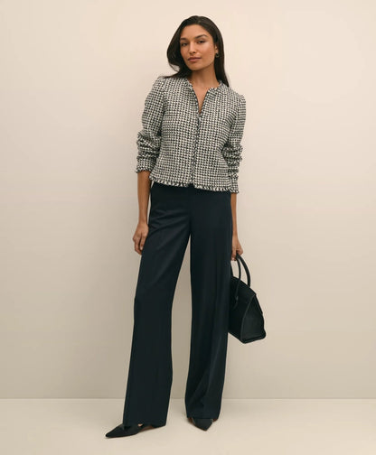 Boucle Zip-Front Jacket | Brooks Brothers online