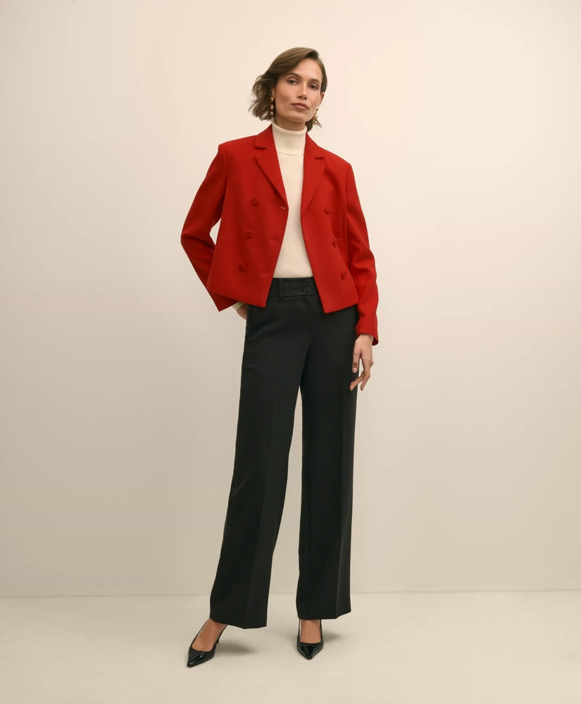 Wool Blend Cropped Double-Breasted Jacket | Brooks Brothers cheap
