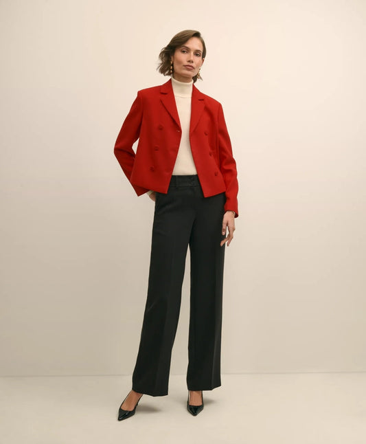 Wool Blend Cropped Double-Breasted Jacket | Brooks Brothers cheap