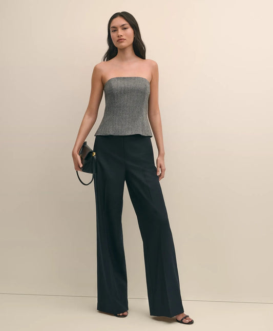 Wool-Blend Herringbone Bustier | Brooks Brothers cheap