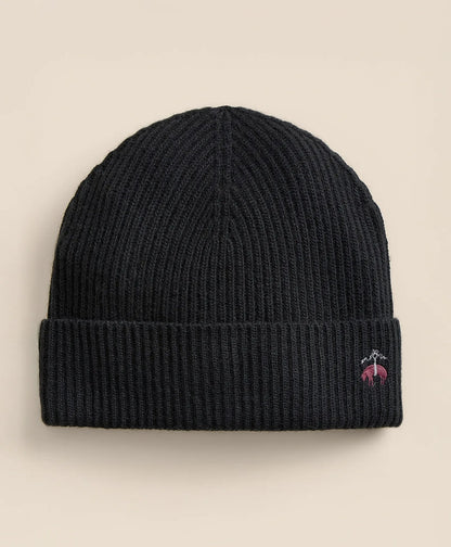 Wool-Cashmere-Blend Ribbed Beanie Hat | Brooks Brothers on sale - US 9312