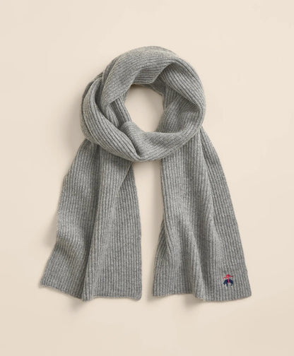Wool-Cashmere Blend Ribbed Scarf | Brooks Brothers online - US 3288