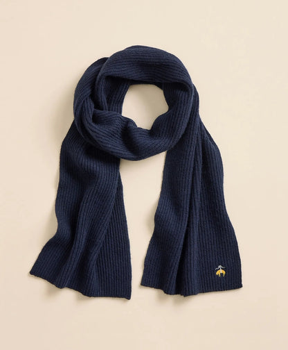 Wool-Cashmere Blend Ribbed Scarf | Brooks Brothers online - US 3288