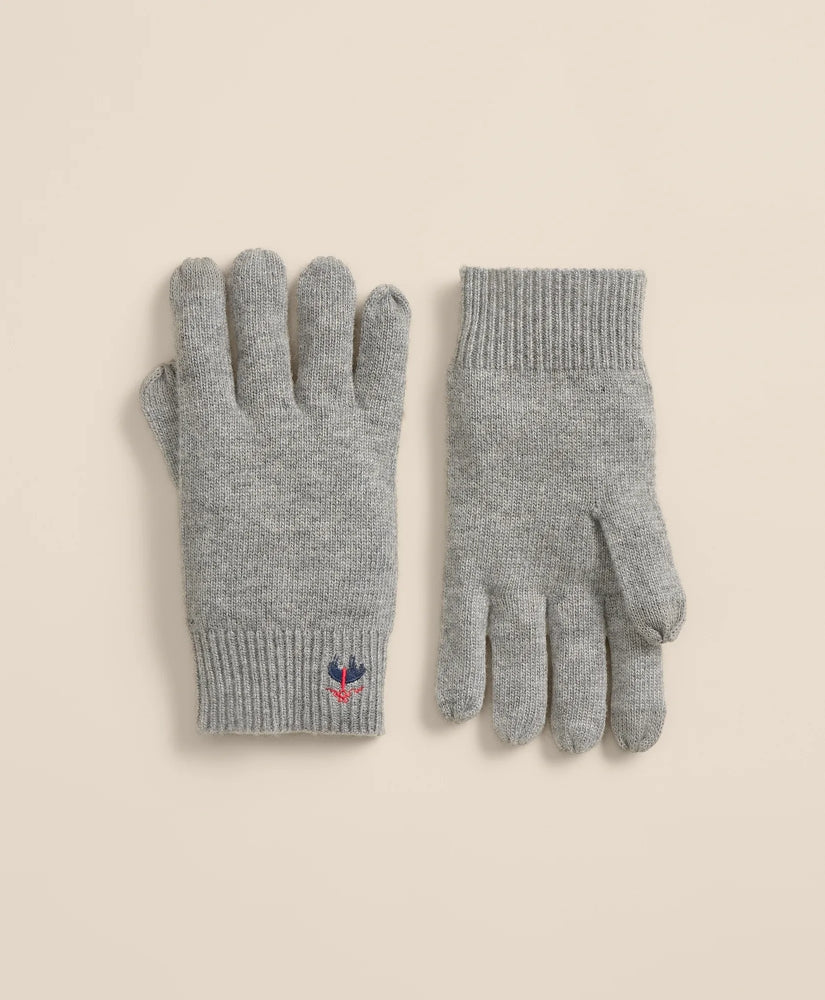 Wool-Cashmere Blend Touchscreen Gloves | Brooks Brothers online shop - US 6545