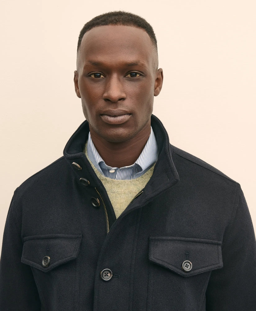 Wool Field Jacket | Brooks Brothers sale