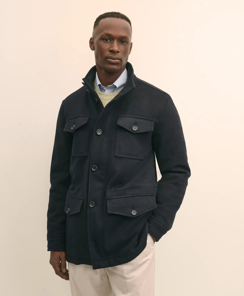 Wool Field Jacket | Brooks Brothers sale