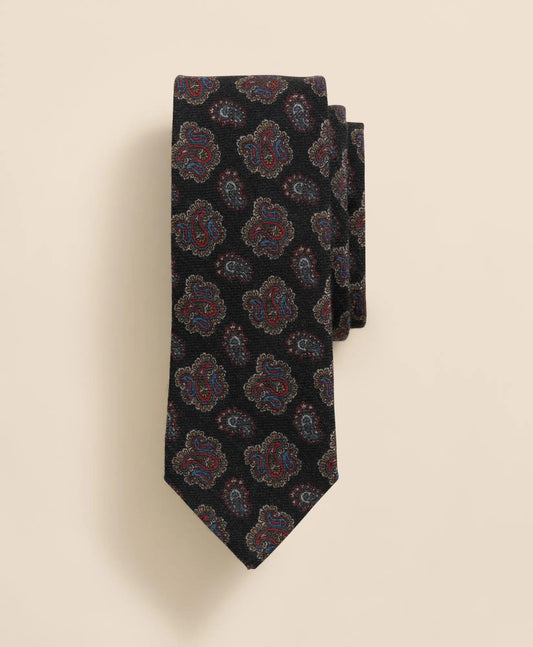 Wool Medium Paisley Tie | Brooks Brothers for sale