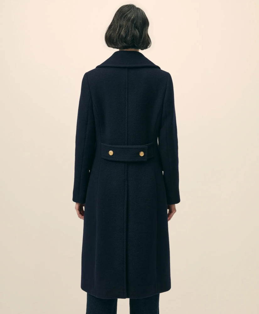 Wool Officer Coat | Brooks Brothers online shop
