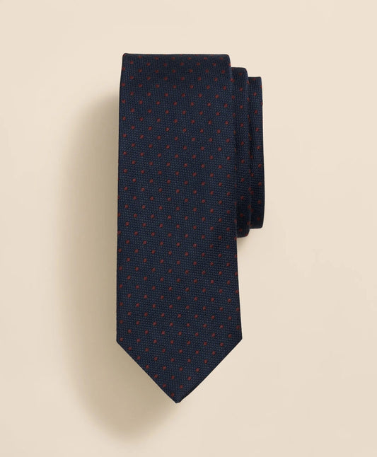 Wool-Silk Textured Dot Tie | Brooks Brothers on sale - US 8809