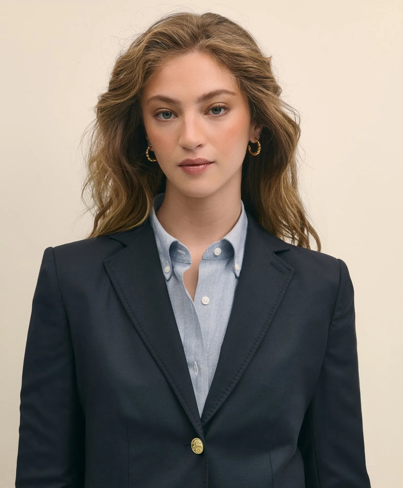 Wool Two-Button Blazer | Brooks Brothers on sale