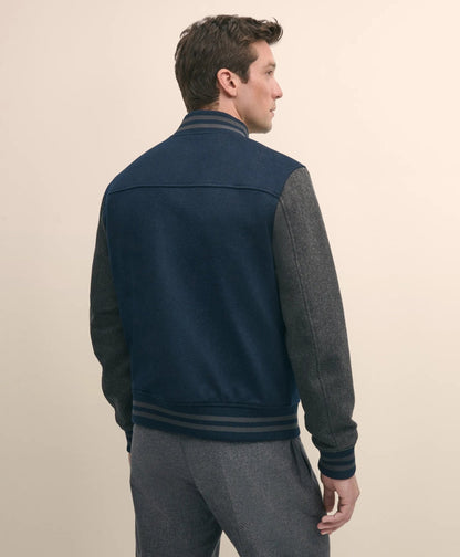 Wool Varsity Jacket | Brooks Brothers for sale