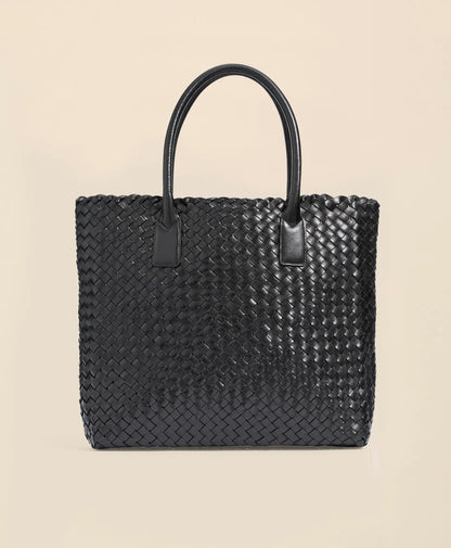Woven Leather Tote Bag | Brooks Brothers online