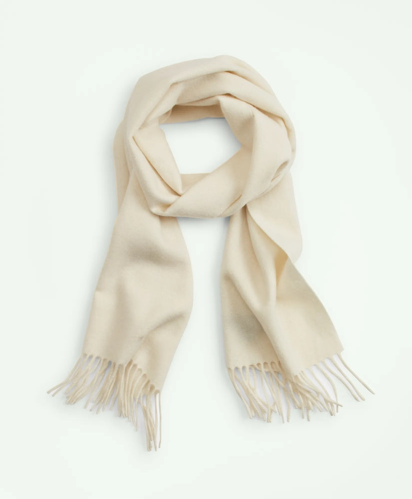 Cashmere Fringed Scarf | Brooks Brothers cheap - US 2602