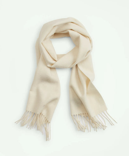 Cashmere Fringed Scarf | Brooks Brothers cheap - US 2602