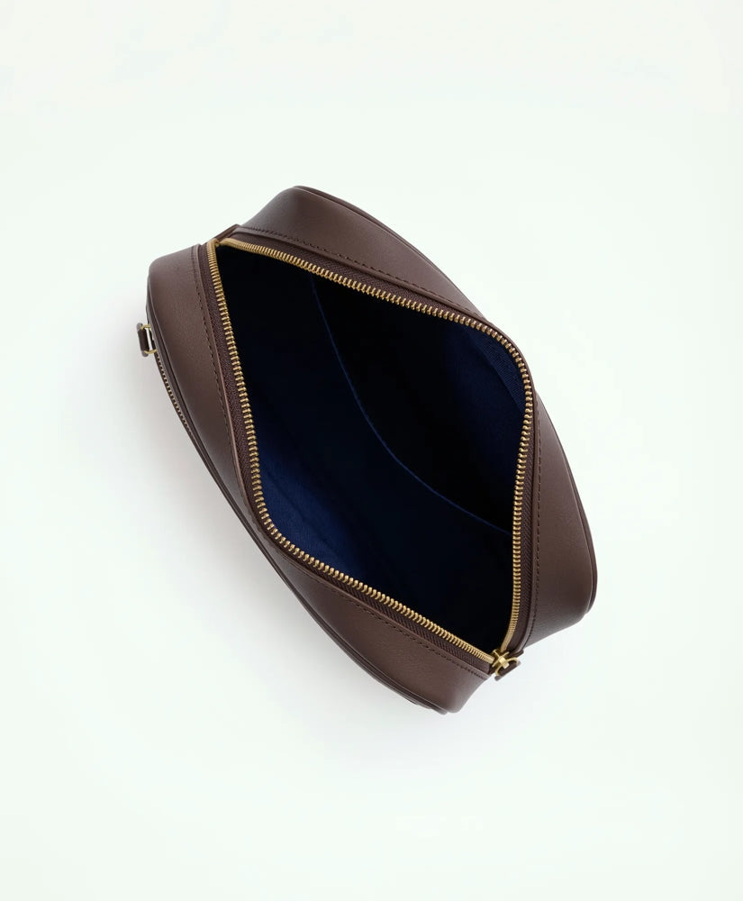 Large Leather Dopp Kit | Brooks Brothers online