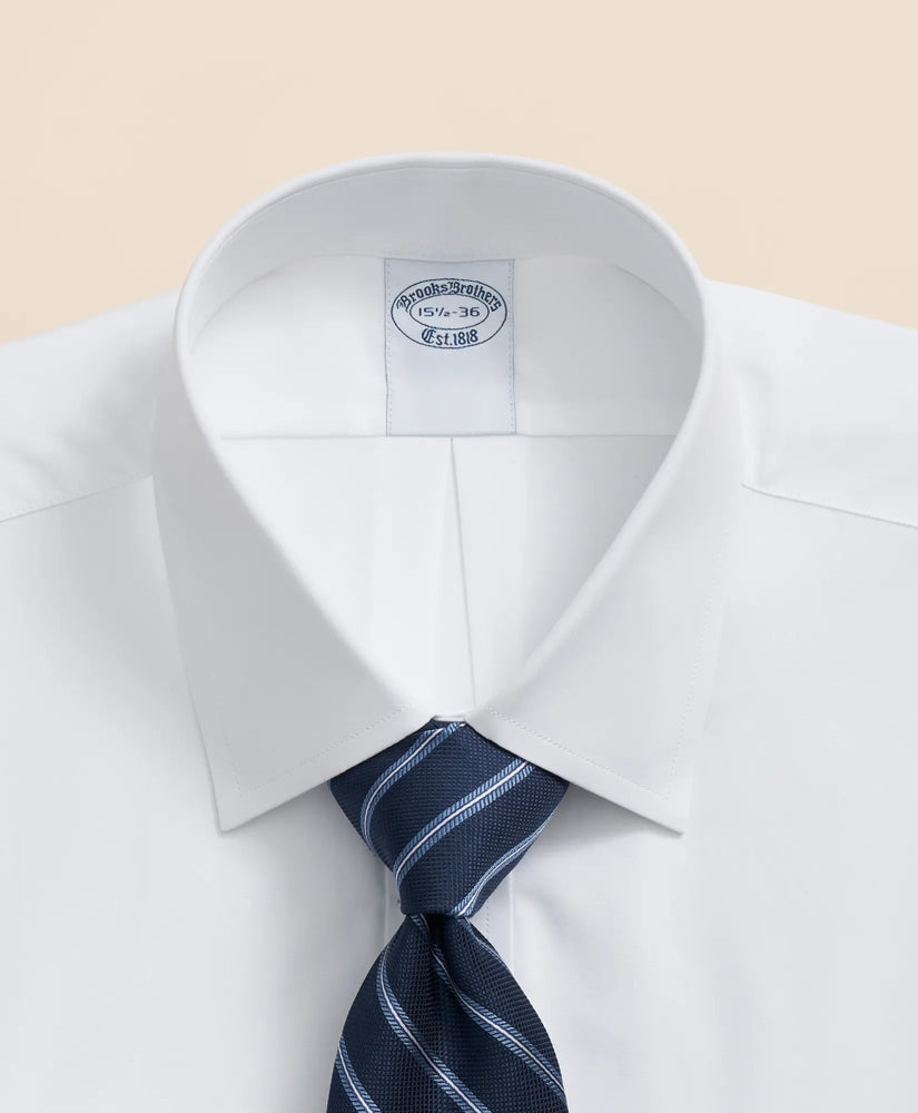 Pure Supima® Cotton Regular-Finish Ainsley Collar, Dress Shirt | Brooks Brothers online