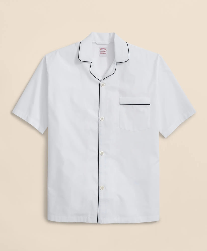 Cotton Broadcloth Short Pajamas | Brooks Brothers for sale