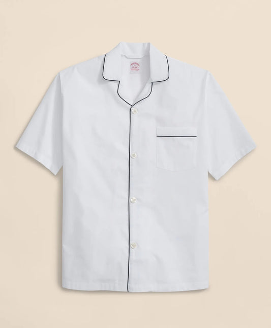 Cotton Broadcloth Short Pajamas | Brooks Brothers for sale