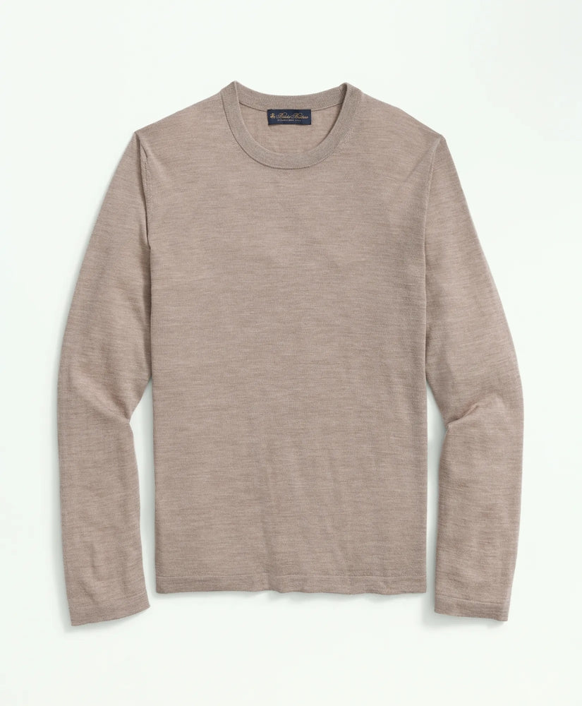 Lightweight Luxe All-Season Sweater, Crewneck | Brooks Brothers for sale - US 5847