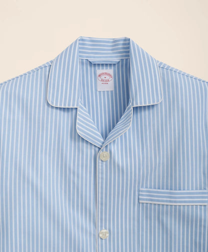 Cotton Broadcloth Bengal Striped Pajamas | Brooks Brothers online