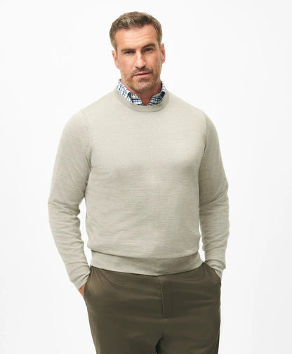 Big & Tall Ultimate Merino Wool Crewneck Sweater | Brooks Brothers discount - US 3376