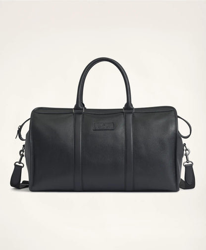 Pebbled Leather Duffel Bag | Brooks Brothers for sale