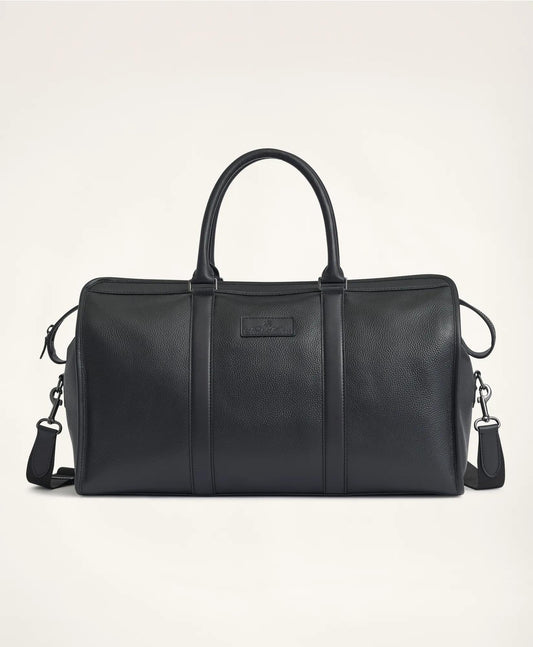 Pebbled Leather Duffel Bag | Brooks Brothers for sale