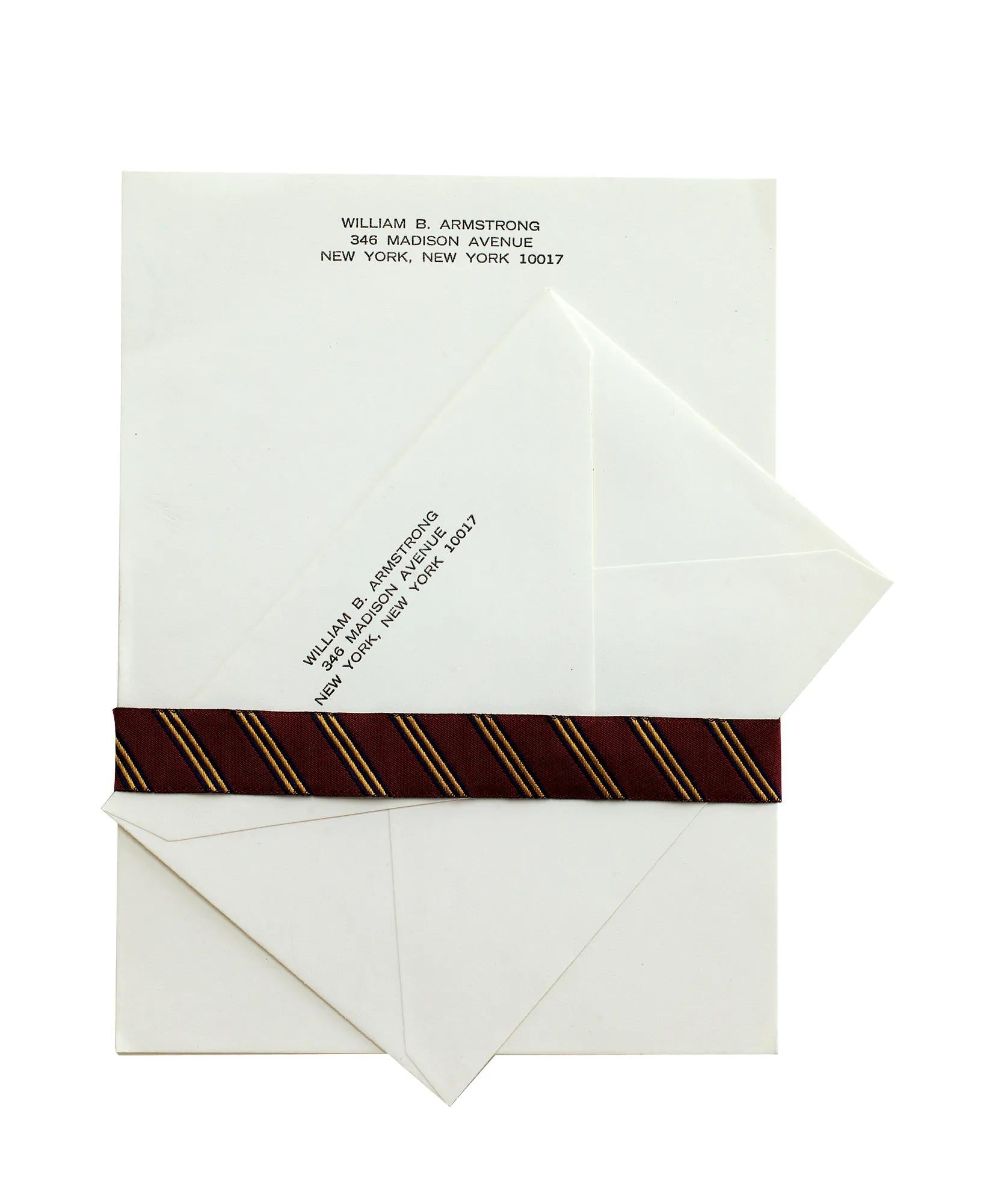 Fold-Over Letter Stationery - 100 Sheets & Envelopes | Brooks Brothers for sale