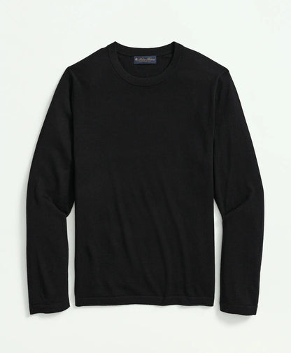 Lightweight Luxe All-Season Sweater, Crewneck | Brooks Brothers for sale
