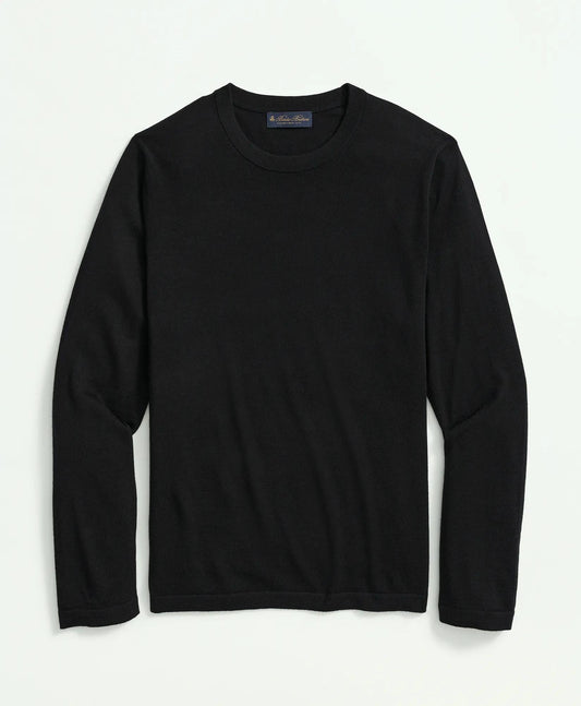Lightweight Luxe All-Season Sweater, Crewneck | Brooks Brothers for sale