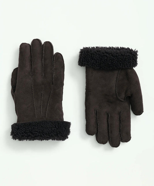 Shearling Sheepskin Gloves | Brooks Brothers on sale