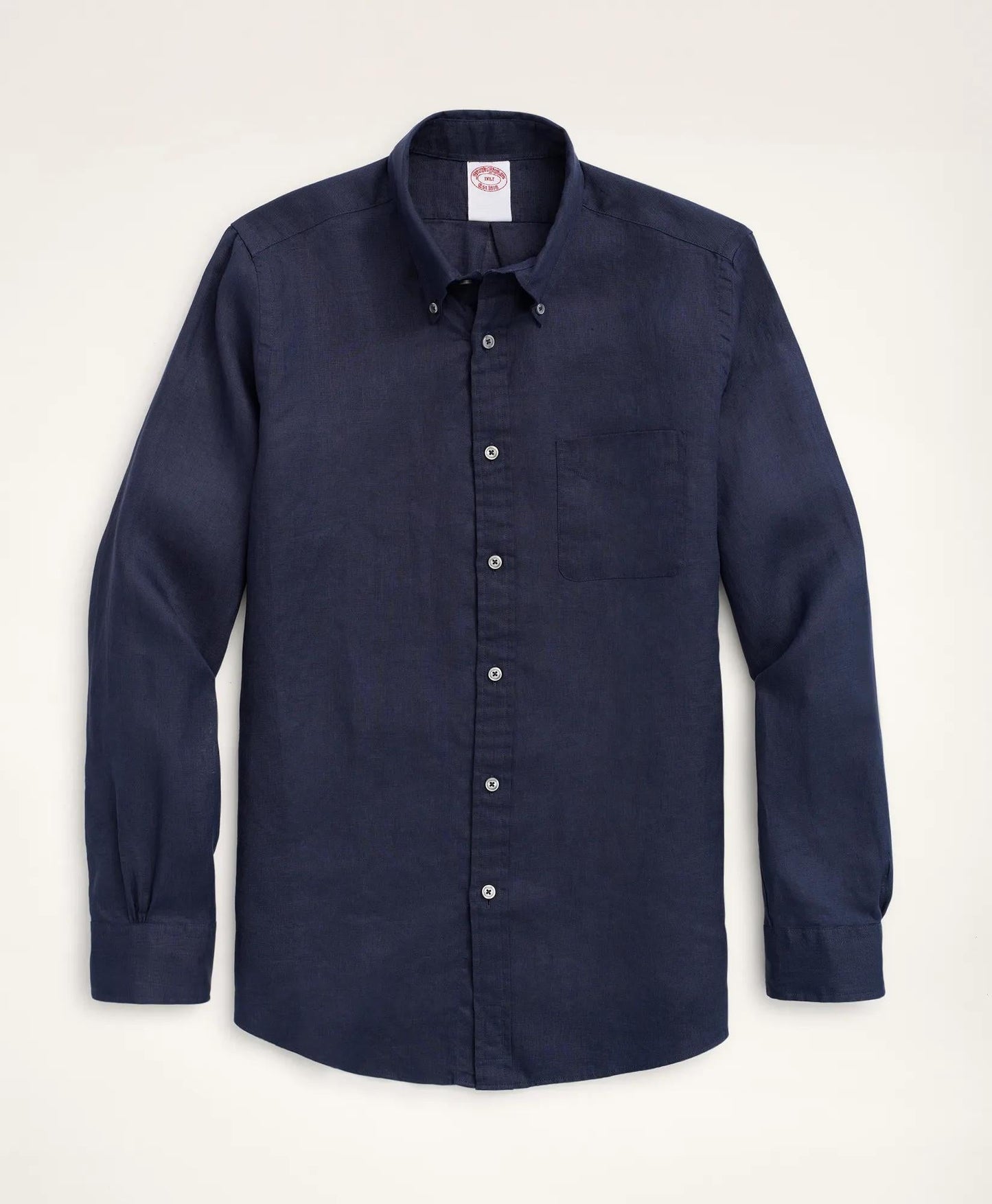Big & Tall Sport Shirt, Irish Linen | Brooks Brothers on sale