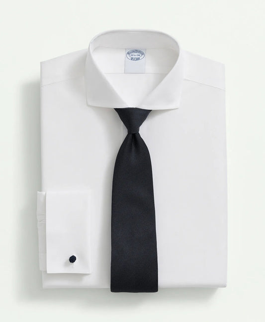 Stretch Supima® Cotton Broadcloth Londoner Collar, Dress Shirt | Brooks Brothers for sale