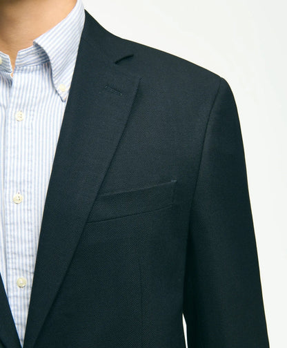 Classic Fit Stretch Wool Hopsack Blazer | Brooks Brothers sale