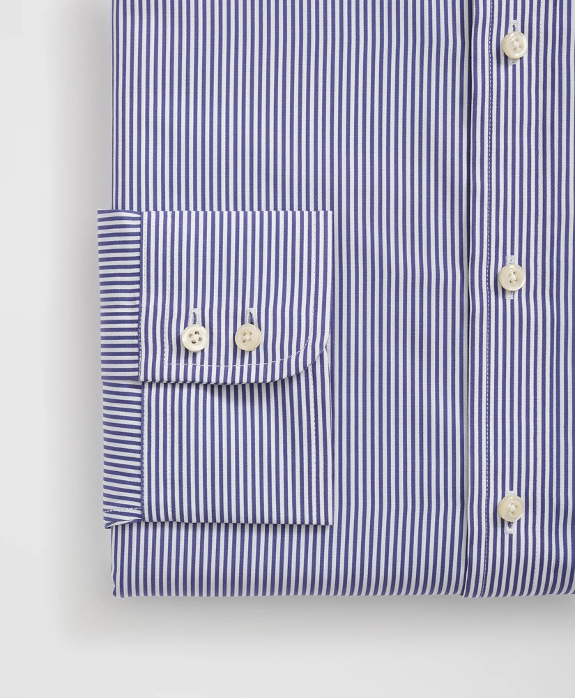 Brooks Brothers X Thomas Mason® Cotton English Collar, Striped Dress Shirt | Brooks Brothers on sale