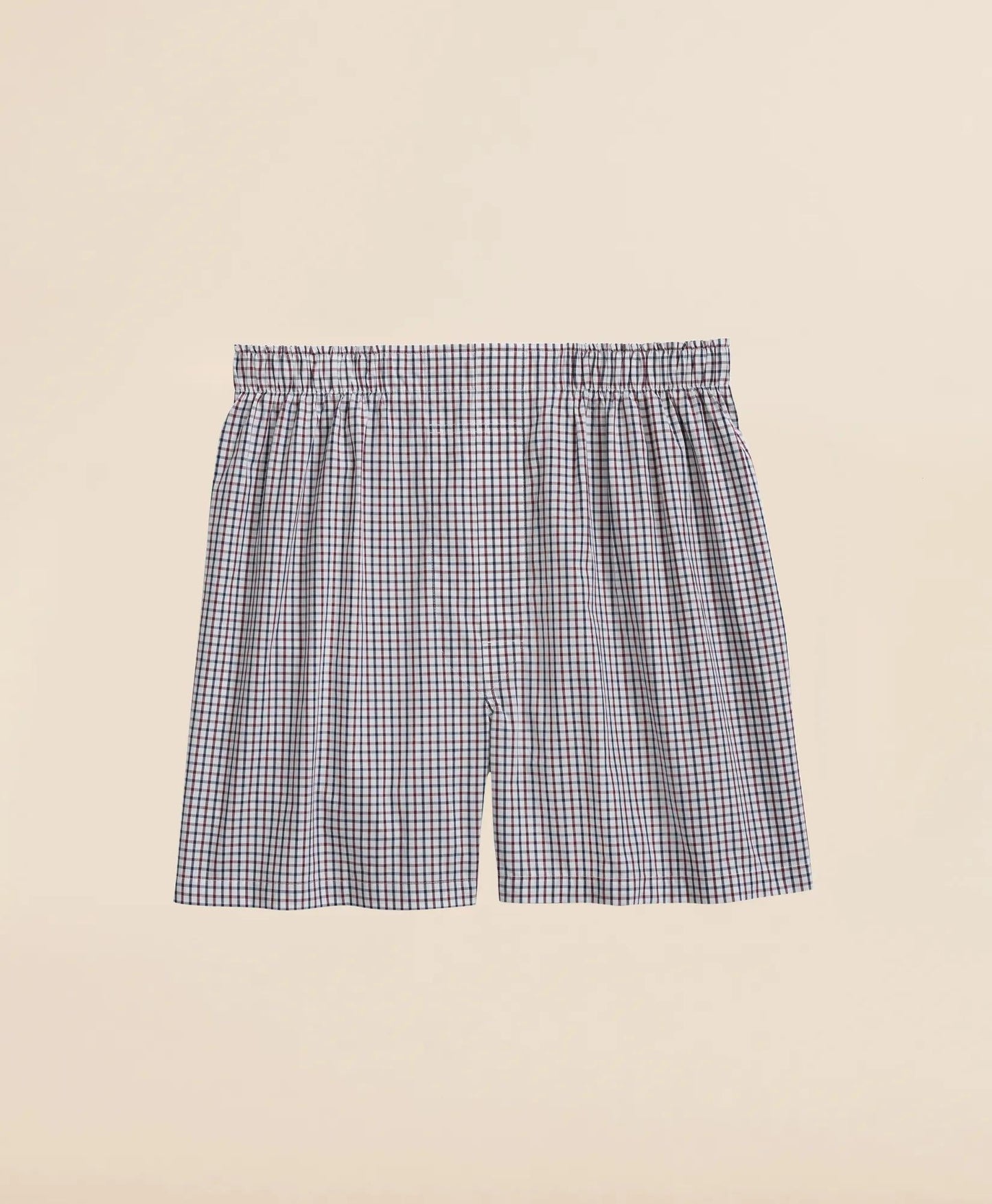 Cotton Broadcloth Tattersall Boxers | Brooks Brothers online shop
