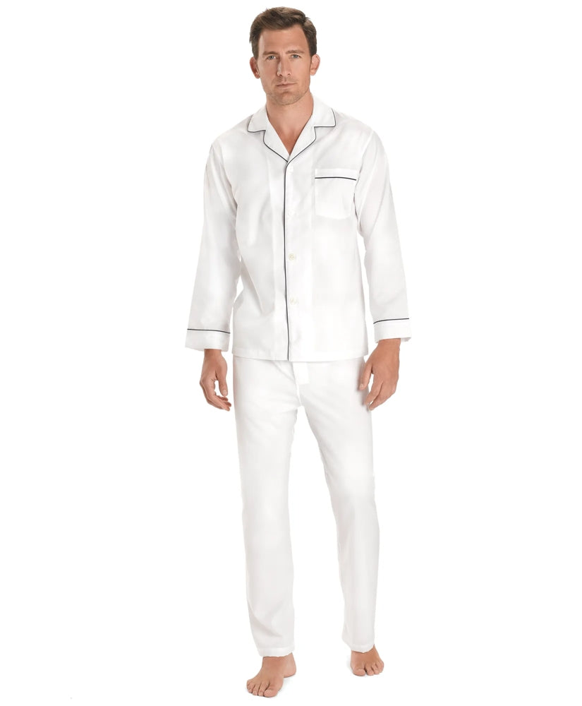 Wrinkle-Resistant Broadcloth Pajamas | Brooks Brothers sale - US 4907