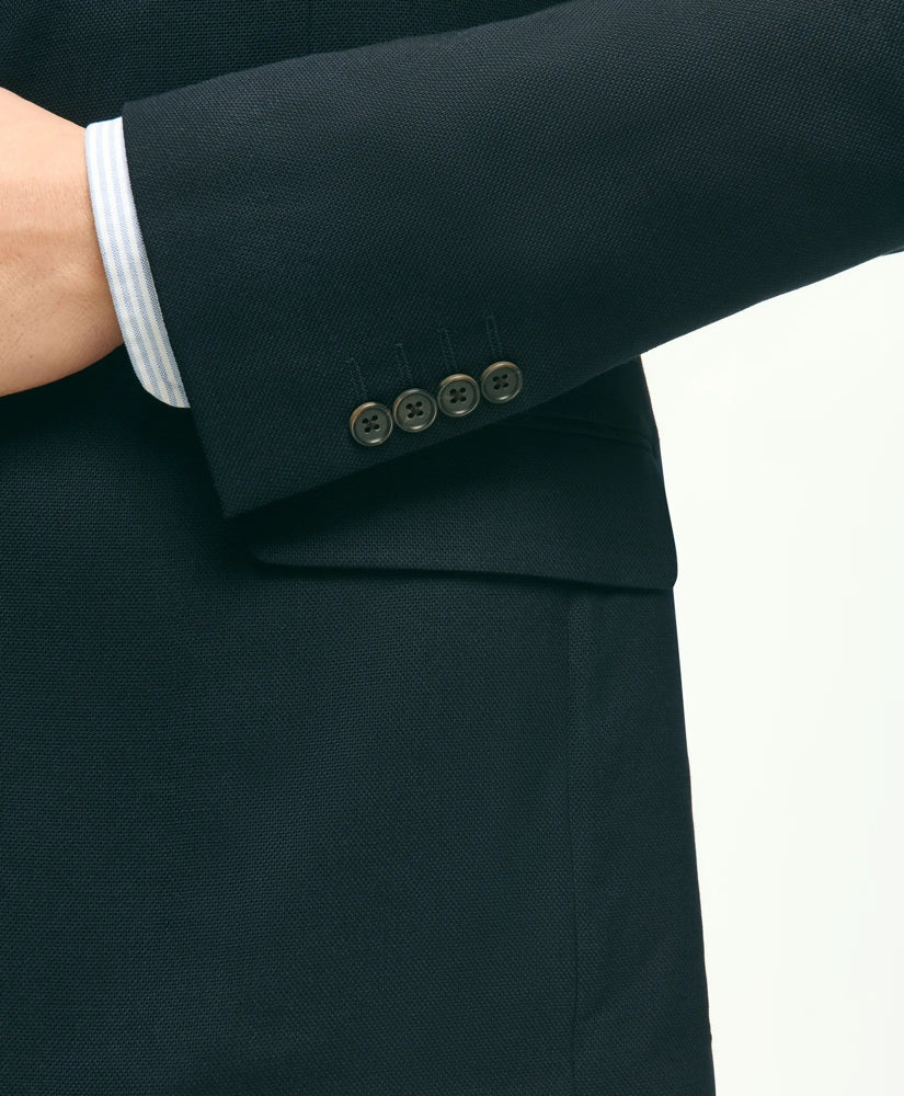 Classic Fit Stretch Wool Hopsack Blazer | Brooks Brothers sale