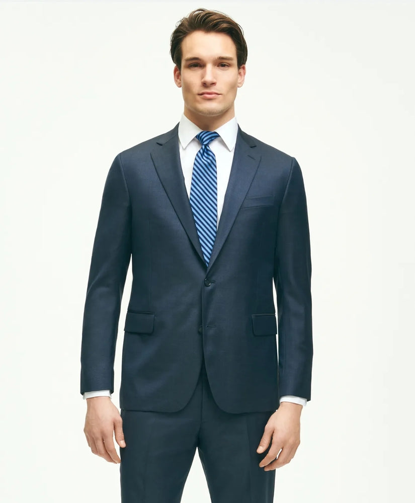Classic Fit Wool Tic 1818 Suit | Brooks Brothers online shop - US 7997