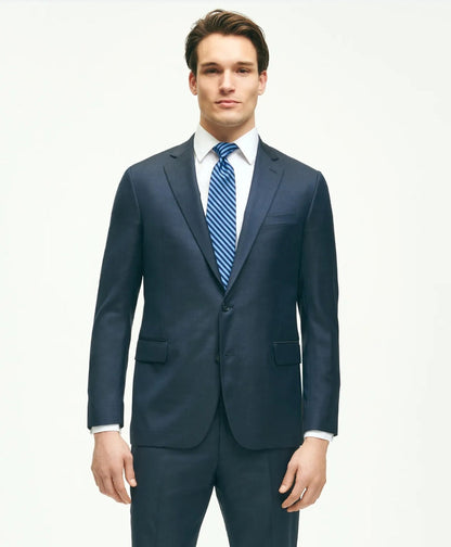 Classic Fit Wool Tic 1818 Suit | Brooks Brothers online shop - US 7997