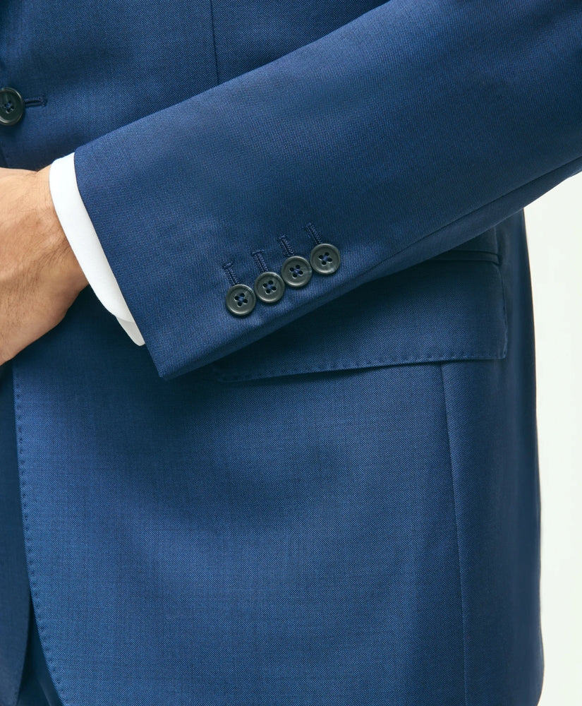 Traditional Fit Wool Sharkskin 1818 Suit | Brooks Brothers for sale