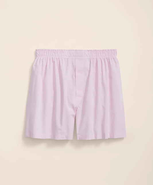 Cotton Broadcloth End-on-End Boxers | Brooks Brothers discount