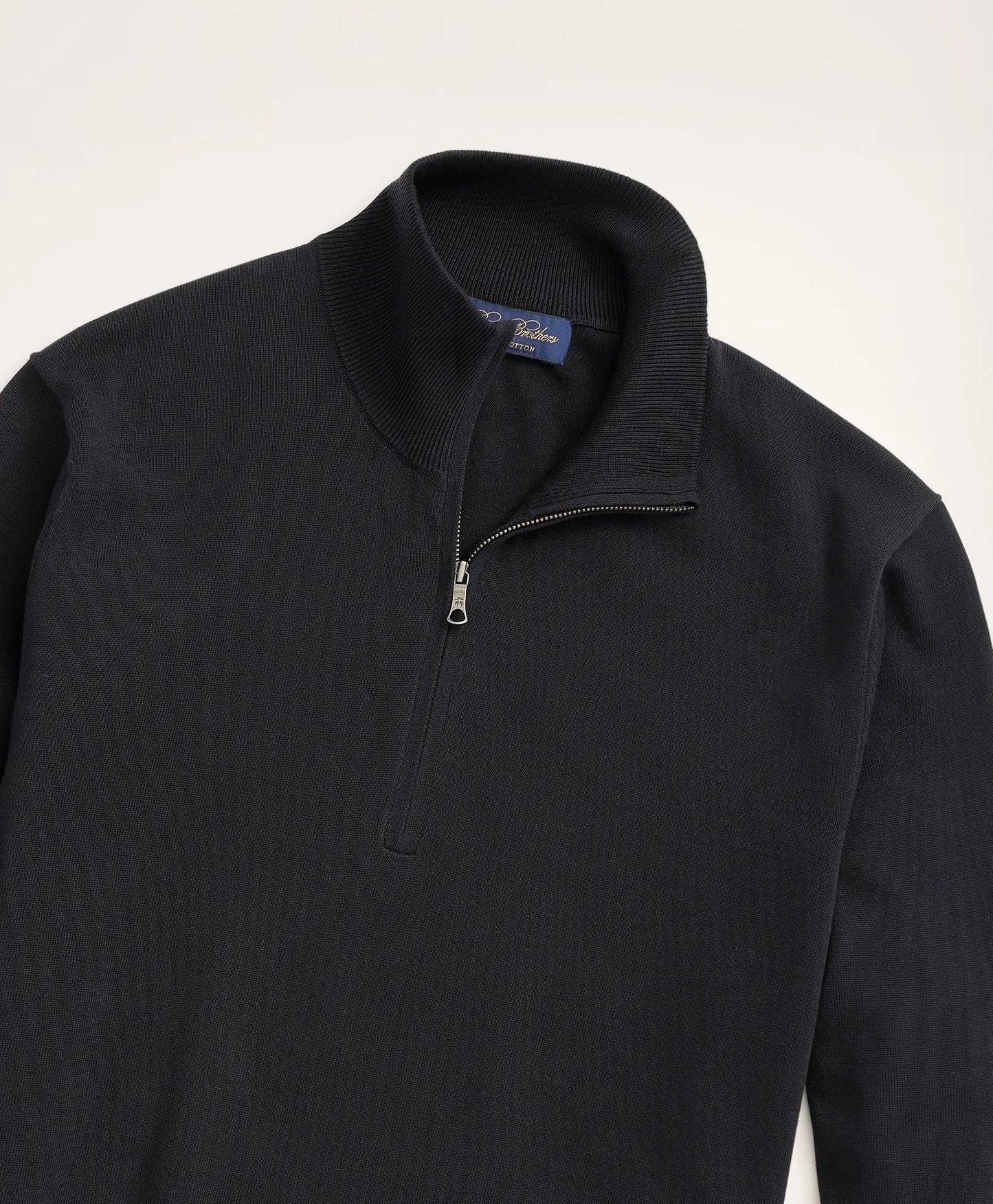 Big & Tall Supima® Cotton Quarter-Zip Sweater | Brooks Brothers online shop