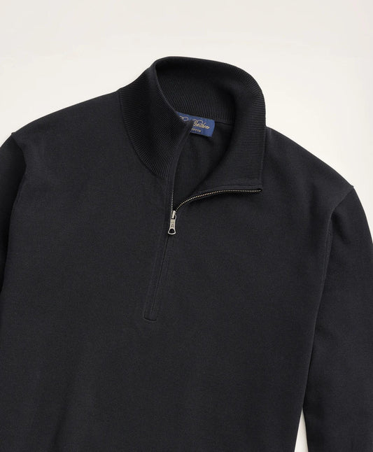 Big & Tall Supima® Cotton Quarter-Zip Sweater | Brooks Brothers online shop